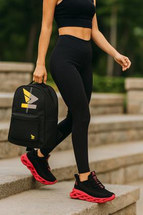 Imagem de Kit Mochila + Tenis Feminino Esportivo Macio Leve exercício funcional Academia Caminhada Corrida Para Treino