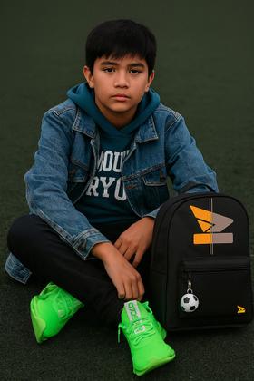 Imagem de Kit Mochila Tenis Infantil Masculino Dia a Dia Escola Macio Confortável Passeio Atividade Esportivo