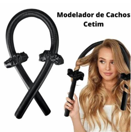 Imagem de Kit Modelador de Cetim para Cabelos + 2 Xuxinhas IGMDC01