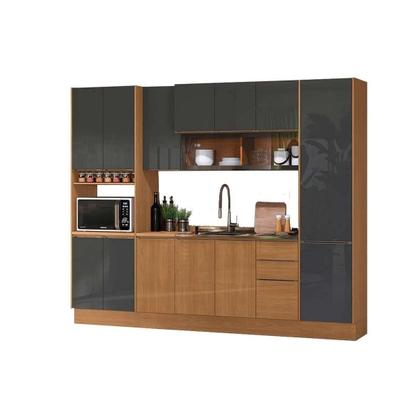 Imagem de Kit Modulado Kappesberg 7 Peças Vibra C7P109 Canela/Verde Pistache Lacca