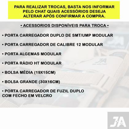 Imagem de Kit Modular 5 Acessórios Colete Modular