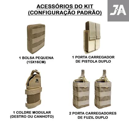 Imagem de Kit Modular 5 Acessórios Colete Modular