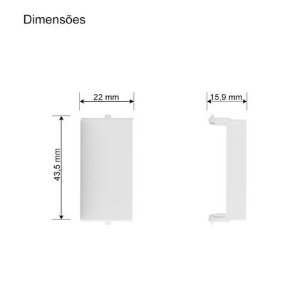 Imagem de Kit Módulo Cego 2 Unidades Infiniti Margirius 5 unidades