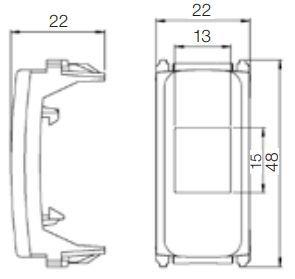 Imagem de Kit Módulo para RJ45 - Composé - WEG
