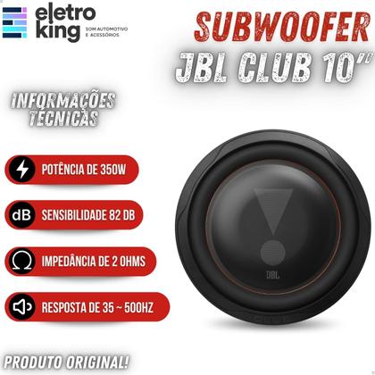Imagem de Kit Módulo Stetsom IR400.1 400W 1 Canal 2 Ohms Subwoofer 10 JBL Slim 350W Caixa Slim Grave