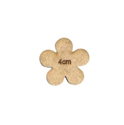 Imagem de kit Moldes c/ 5 Flores em MDF