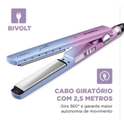 Imagem de Kit Mondial 2 em 1 Escova Secadora de cabelo ES-JU-03 e Prancha P-JU-03 Bivolt