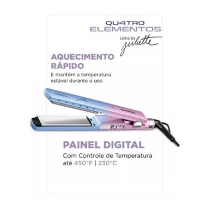 Imagem de Kit Mondial 2 em 1 Escova Secadora de cabelo ES-JU-03 e Prancha P-JU-03 Bivolt