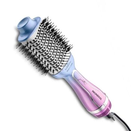 Imagem de Kit Mondial 2 em 1 Escova Secadora de cabelo ES-JU-03 e Prancha P-JU-03 Bivolt