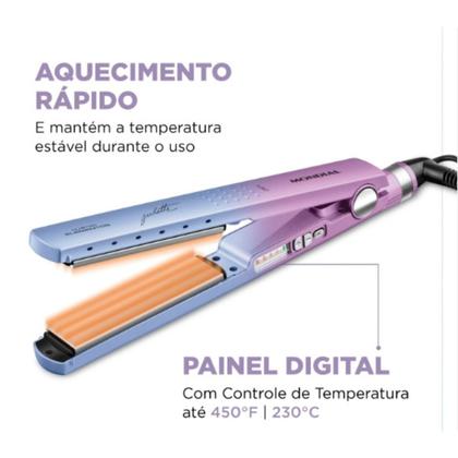 Imagem de Kit Mondial 2 em 1 Escova Secadora de cabelo ES-JU-03 e Prancha P-JU-03 Bivolt
