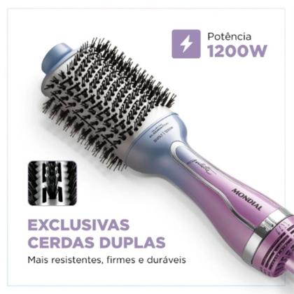 Imagem de Kit Mondial 2 em 1 Escova Secadora de cabelo ES-JU-03 e Prancha P-JU-03 Bivolt