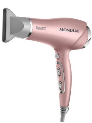 Imagem de Kit Mondial 2 em 1 Secador SC-32 220V e Prancha Chapinha P-20 Golden Rose