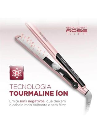 Imagem de Kit Mondial 2 em 1 Secador SC-32 220V e Prancha Chapinha P-20 Golden Rose