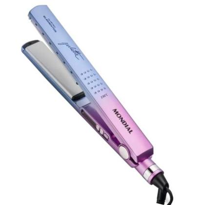 Imagem de Kit Mondial Juliette Titanium 2 em 1 com Escova Secadora de Cabelos ESJU03 e Prancha Chapinha PJU03 Colors Bivolt