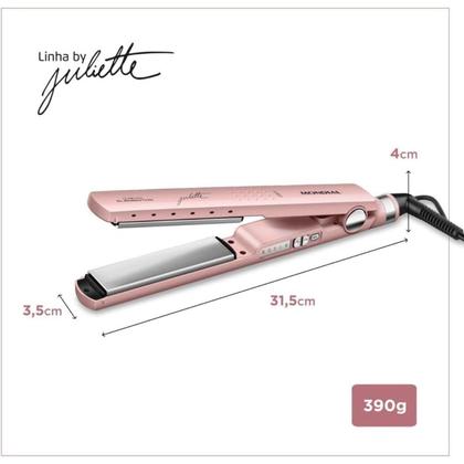 Imagem de Kit Mondial Prancha P-JU-01 + Escova Secadora ES-JU-01 Biv