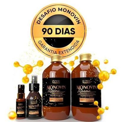 Imagem de Kit Monovin Crescimento Capilar Antiqueda + Leave-in Termico