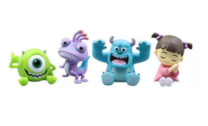 Imagem de Kit Monstros S.A. 4 figuras