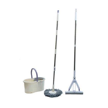 Imagem de kit mop limpeza giratório giro fit e mop esponja - Simplo