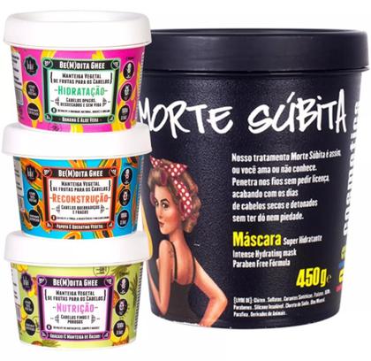 Imagem de Kit Morte Subita 450g + Kit 3x Ghee 100g Lola Cosmetics