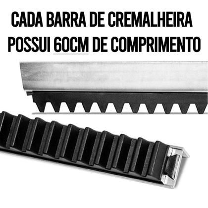 Imagem de Kit Motor Automatizador Portão Deslizante Dz 1/4 Slider Pl Maxi 400kg Controles 3 Mt Cremalheira Rcg