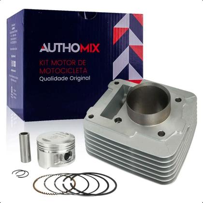 Imagem de Kit Motor Cilindro Authomix KM01114 Factor 125 YBR 125