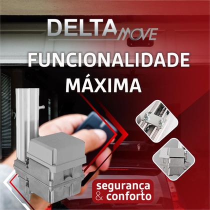 Imagem de Kit Motor de Portão Basculante Acionamento 12 segundos 1.4/1.5m 127v/220v  Acompanha Controle