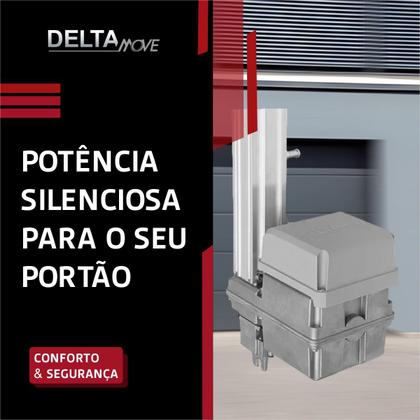 Imagem de Kit Motor de Portão Basculante Acionamento 12 segundos 1.4/1.5m 127v/220v  Acompanha Controle