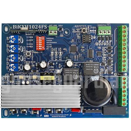 Imagem de Kit Motor Dz Nano Biturbo 6m Crem 2 Control Portão 600kg