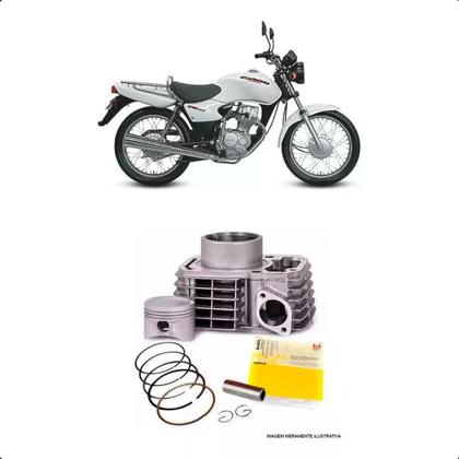 Imagem de Kit Motor Metal Leve Honda CG 125 Titan Today Cargo Até 2000