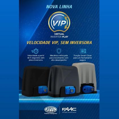 Imagem de Kit Motor Portão Elétrico Automatico Atto Vip Rápido Rossi 220v