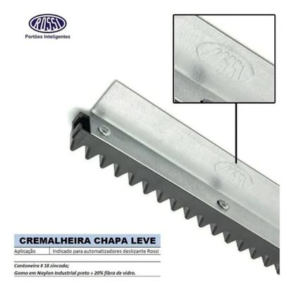 Imagem de Kit Motor Portão Elétrico Automatico Atto Vip Rápido Rossi 220v