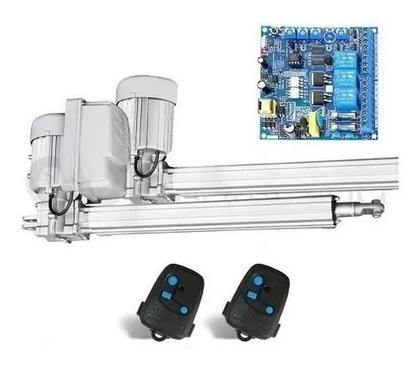 Imagem de Kit Motor Portão Pivotante Duplo 1/3 Alumínio Max Peccinin