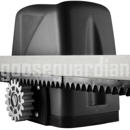 Imagem de Kit Motor Rossi 1/4CV Dz Nano Turbo 3m Crem 2 Control 2 Txcar Portão Eletrônico Deslizante 600kg