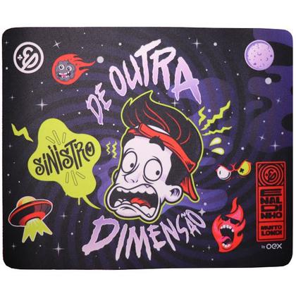 Imagem de Kit Mouse USB e Mousepad Enaldinho MC106 OEX