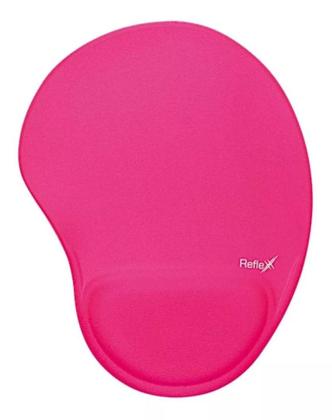 Imagem de Kit Mousepad Apoio Ergonômico Teclado Rosa