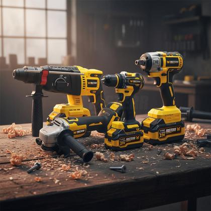 Imagem de Kit Multi Ferramentas A Bateria 4 Em 1 Brushless FST001K