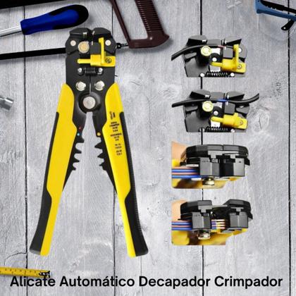 Imagem de Kit Multimetro Digital Alicate Desencapador Caneta Tensão
