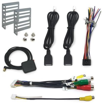 Imagem de Kit Multimídia 1 Din 9 Polegadas Android + Câmera Ré Idea 2006 2007 2008 2009 2010 2011 Espelhamento USB Bluetooth