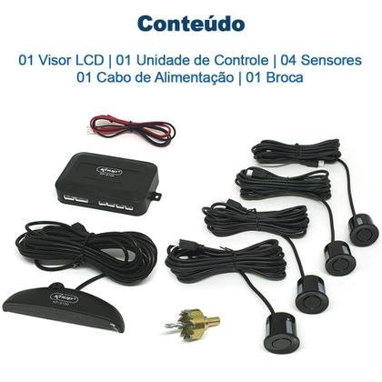Imagem de Kit Multimídia 10 Polegadas Rotativo + Câmera Ré + Sensor Ré Preto Celta 2011 2012 2013 2014 Android Auto