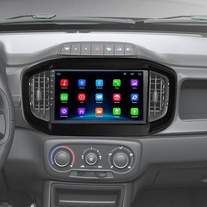 Imagem de Kit Multimidia 7 Pol Strada 2021 2022 2023 2024 + Câmera e Moldura