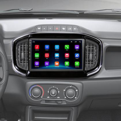 Imagem de Kit Multimidia 7 Pol Strada 2021 2022 2023 2024 + Câmera e Moldura