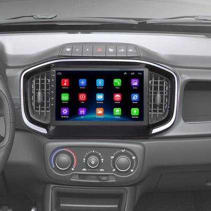 Imagem de Kit Multimidia 7 Pol Strada 2021 2022 2023 2024 + Câmera e Moldura