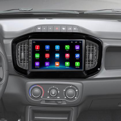 Imagem de Kit Multimidia 7 Pol Strada 2021 2022 2023 2024 + Câmera e Moldura