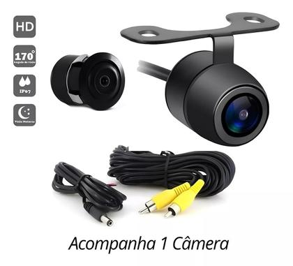 Imagem de Kit Multimidia 7 Polegadas Carplay e Android Auto sem fio Espelhamento Palio Siena Strada Câm de Ré