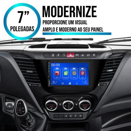Imagem de Kit Multimídia 7 Polegadas Daily 2020-2023 MP5 CarPlay + Câmera e Moldura