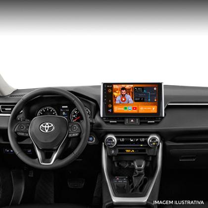 Imagem de Kit Multimídia Android 2GB+64GB 9p Rav4 2019-2024 Wi-Fi Gps