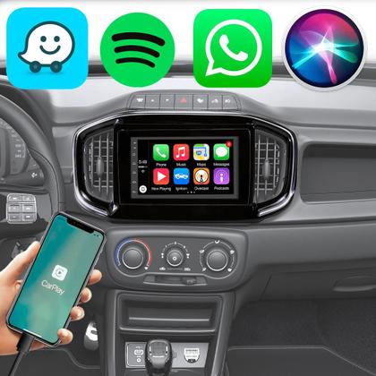 Imagem de Kit Multimidia Android 7 Pol Strada 2021 a 2024 Carplay + Câmera de Ré