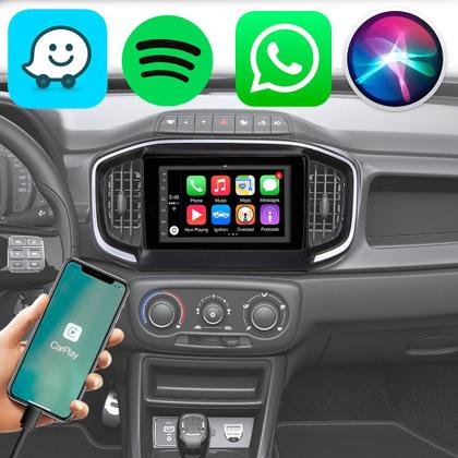 Imagem de Kit Multimidia Android 7 Pol Strada 2021 a 2024 Carplay + Câmera de Ré