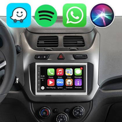 Imagem de Kit Multimídia Android 7 Polegadas Cobalt 2013 a 2016 CarPlay Wifi