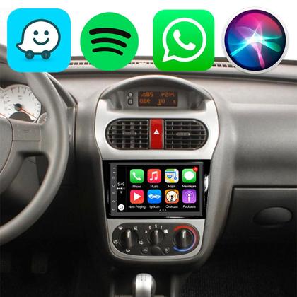 Imagem de Kit Multimidia Android 7 polegadas Corsa 2002 a 2012 CarPlay BT Waze Wifi Rádio